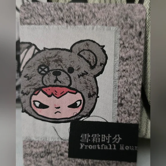 Pop Mart Hirono Road Journal Series Plush Pendants  "Frostfall Hour" - Picture 4 of 8